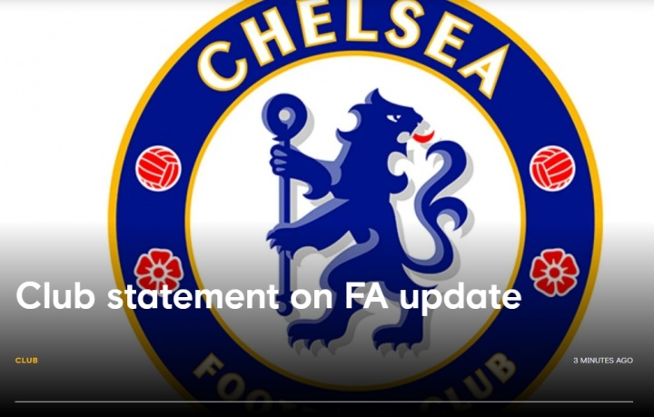 切尔西主动向英足总通报潜在违规行为,承诺配合后续调查