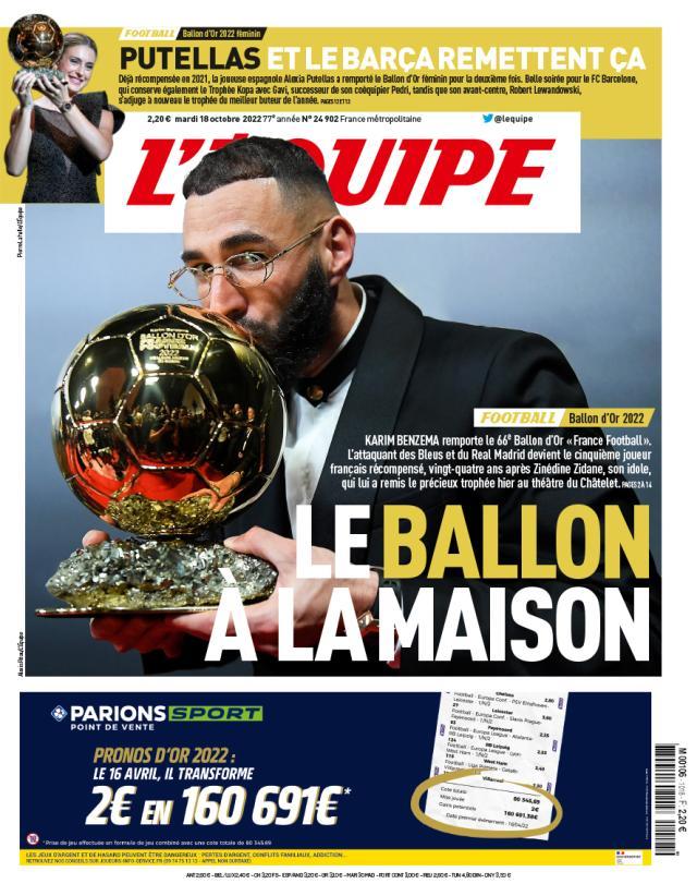 Baccarat Gaming-全球陪跑本泽马，10月颁出最无悬念金球太晚了！